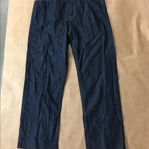 Hugo Boss Light Weight Fabric UJeans Leather Logo